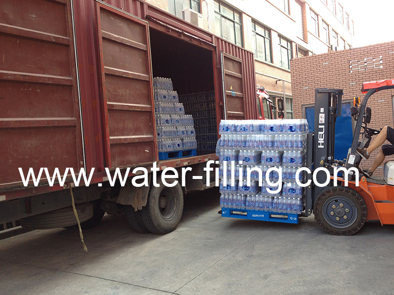 loading container carbon water