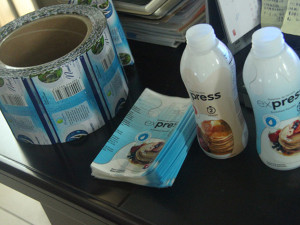 bottle sleeve pvc label