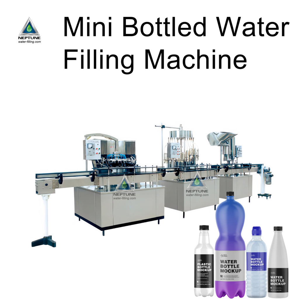 mini bottled water filling machine for small bottled water and beverage