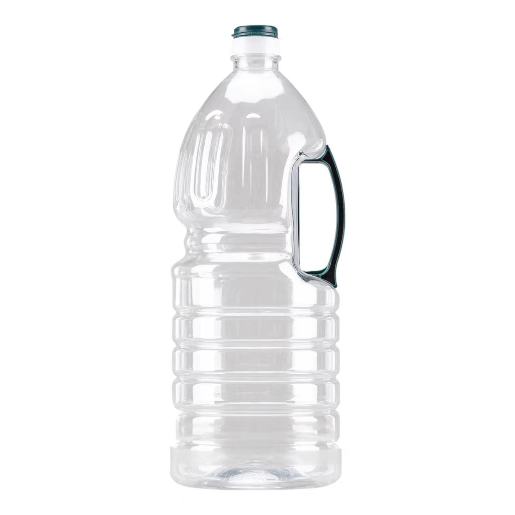 plastic pet oil bottle with handle
